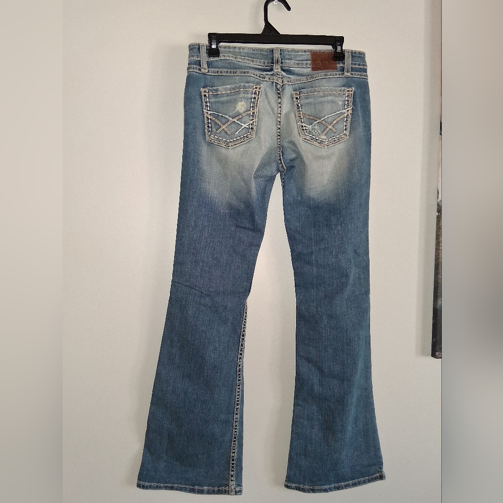 BKE Sabrina Women's Faded Blue Jeans